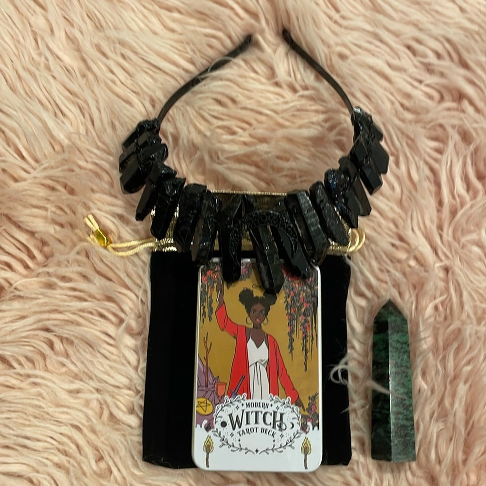 Witch tarot gift set